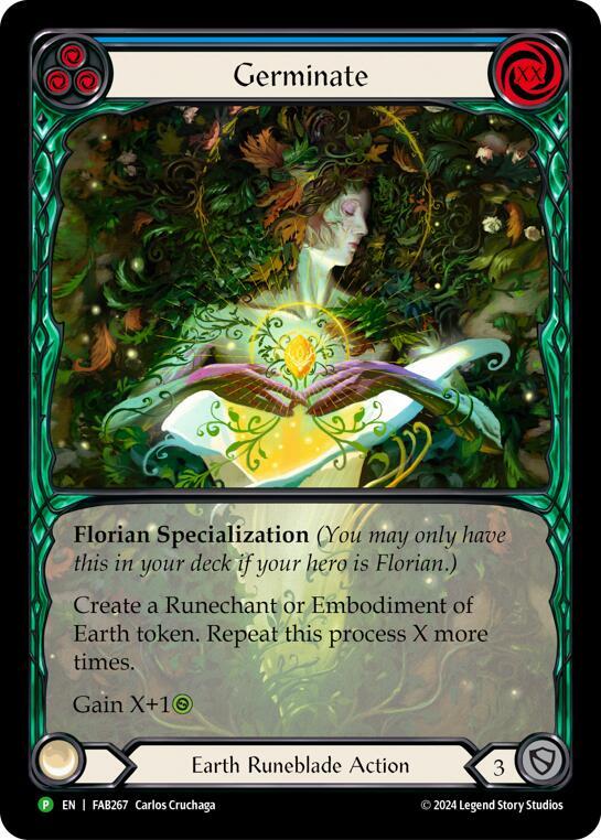 Germinate (Extended Art) - FAB267, Flesh and Blood: Promo Cards FAB267