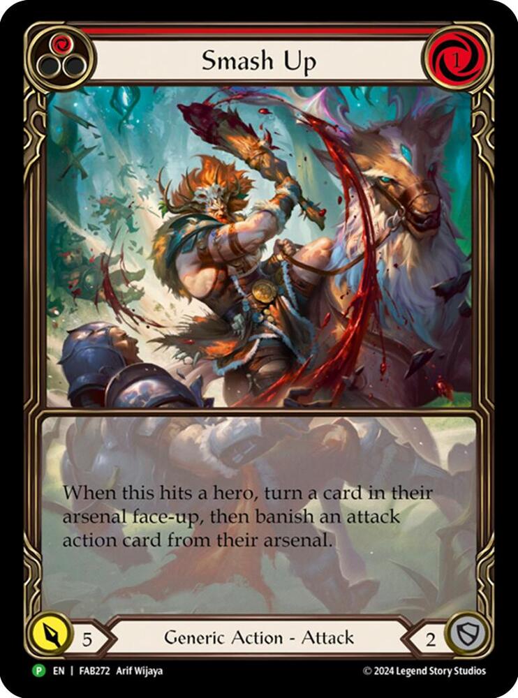 Smash Up (Extended Art) - FAB272, Flesh and Blood: Promo Cards FAB272