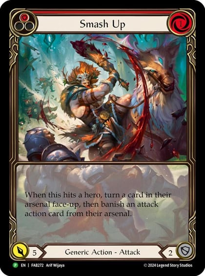 Smash Up (Extended Art) - FAB272, Flesh and Blood: Promo Cards FAB272