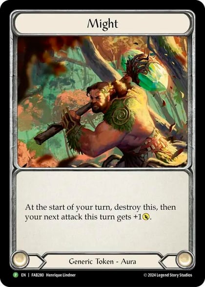 Might - FAB280, Flesh and Blood: Promo Cards FAB280