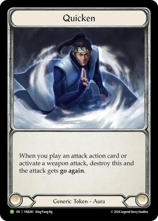 Quicken - FAB281, Flesh and Blood: Promo Cards FAB281