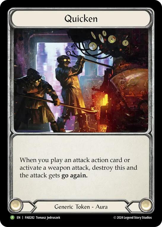 Quicken - FAB282, Flesh and Blood: Promo Cards FAB282