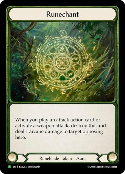 Runechant (Earth) - FAB283, Flesh and Blood: Promo Cards FAB283