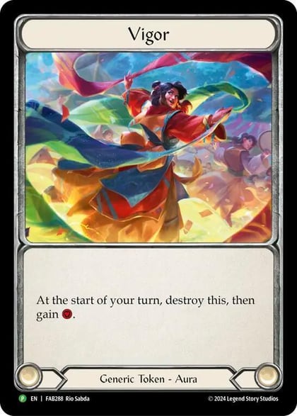 Vigor - FAB288, Flesh and Blood: Promo Cards FAB288