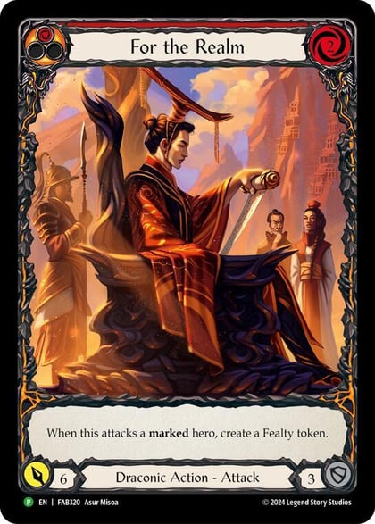 For the Realm - FAB320, Flesh and Blood: Promo Cards FAB320