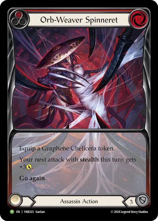 Orb-Weaver Spinneret - FAB323, Flesh and Blood: Promo Cards FAB323