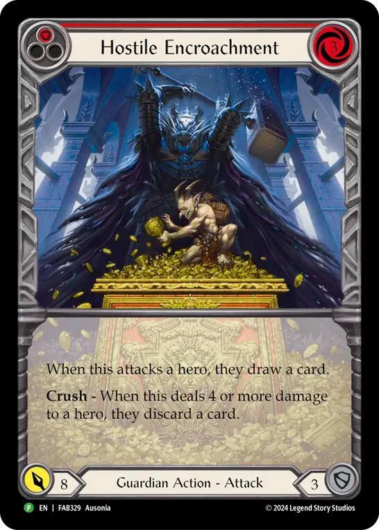 Hostile Encroachment, Flesh and Blood: Promo Cards FAB329