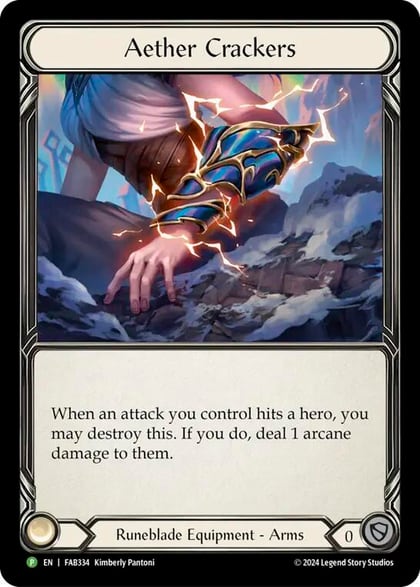 Aether Crackers - FAB334, Flesh and Blood: Promo Cards FAB334
