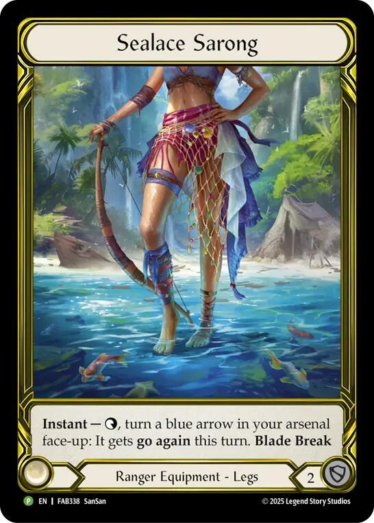 Sealace Sarong (Golden) - FAB338, Flesh and Blood: Promo Cards FAB338