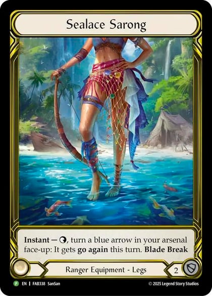 Sealace Sarong (Golden) - FAB338, Flesh and Blood: Promo Cards FAB338