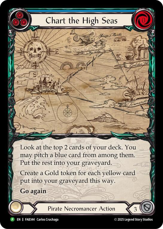 Chart the High Seas - FAB344, Flesh and Blood: Promo Cards FAB344