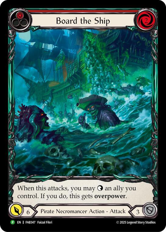 Board the Ship - FAB347, Flesh and Blood: Promo Cards FAB347
