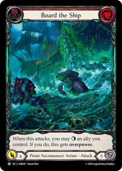 Board the Ship - FAB347, Flesh and Blood: Promo Cards FAB347