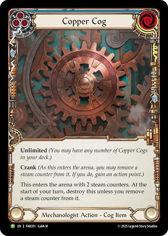 Copper Cog - FAB351, Flesh and Blood: Promo Cards FAB351