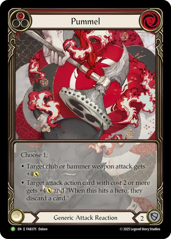 Pummel - FAB375, Flesh and Blood: Promo Cards FAB375