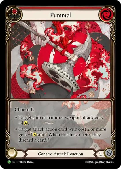 Pummel - FAB375, Flesh and Blood: Promo Cards FAB375