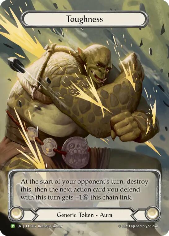 Toughness - FAB395, Flesh and Blood: Promo Cards FAB395