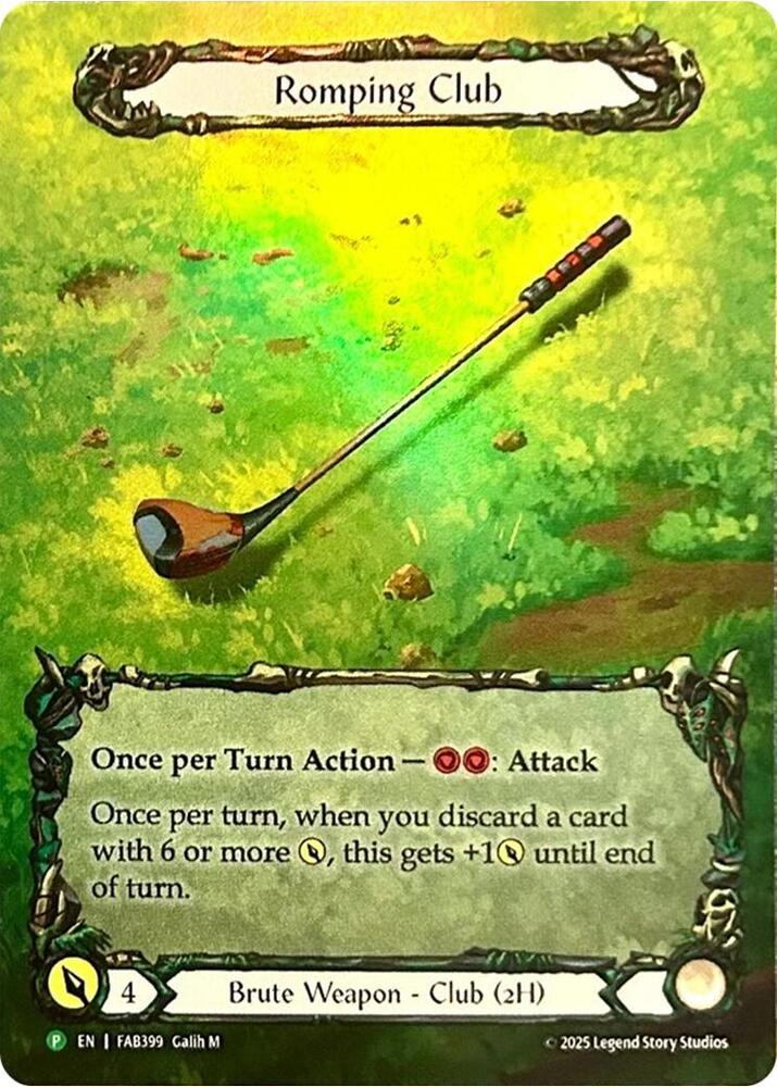 Romping Club - FAB399, Flesh and Blood: Promo Cards FAB399