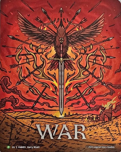 War - FAB403, Flesh and Blood: Promo Cards FAB403