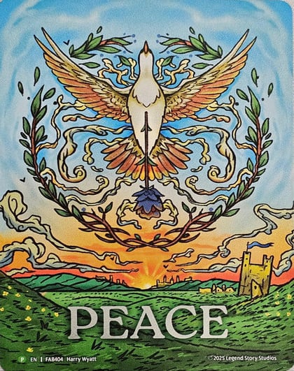 Peace - FAB404, Flesh and Blood: Promo Cards FAB404