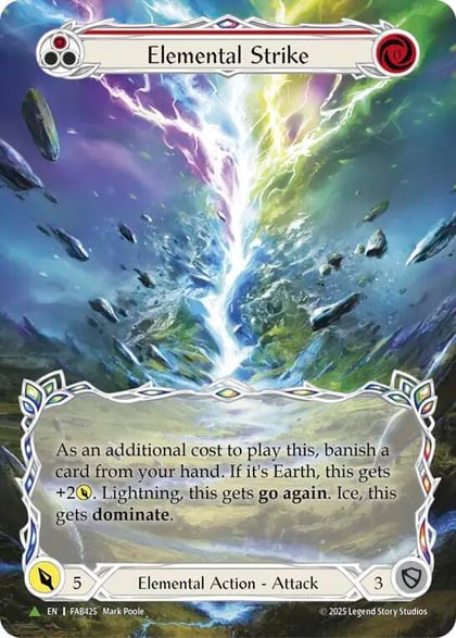 Elemental Strike - FAB425, Flesh and Blood: Promo Cards FAB425