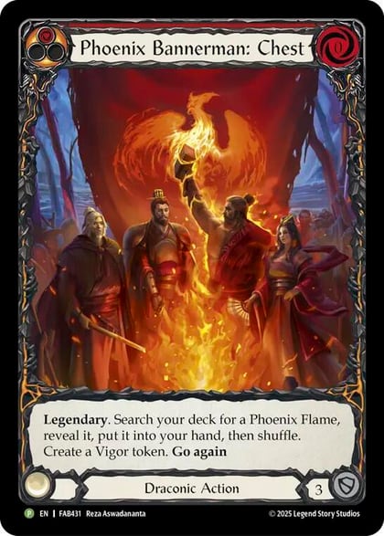 Phoenix Bannerman: Chest - FAB431, Flesh and Blood: Promo Cards FAB431