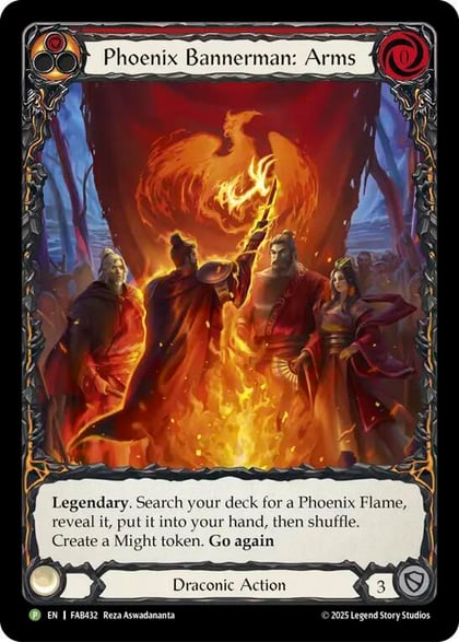 Phoenix Bannerman: Arms - FAB432, Flesh and Blood: Promo Cards FAB432
