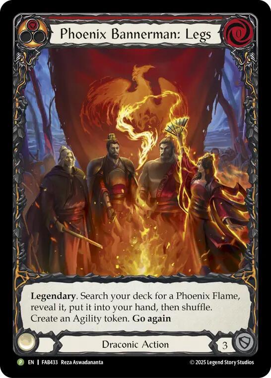 Phoenix Bannerman: Legs - FAB433, Flesh and Blood: Promo Cards FAB433