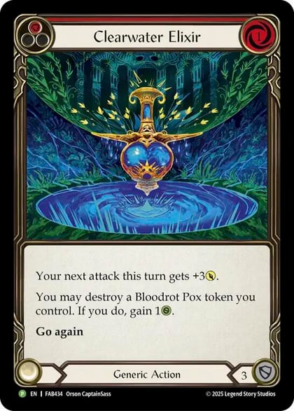 Clearwater Elixir - FAB434, Flesh and Blood: Promo Cards FAB434