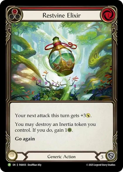 Restvine Elixir - FAB435, Flesh and Blood: Promo Cards FAB435