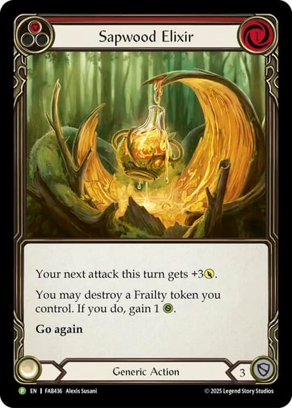 Sapwood Elixir - FAB436, Flesh and Blood: Promo Cards FAB436