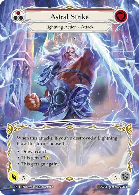 Astral Strike - FAB469, Flesh and Blood: Promo Cards FAB469
