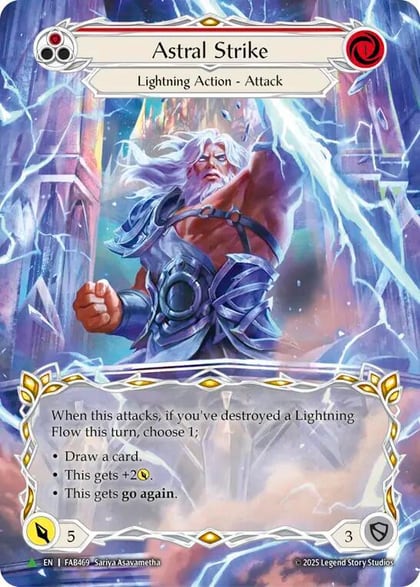 Astral Strike - FAB469, Flesh and Blood: Promo Cards FAB469