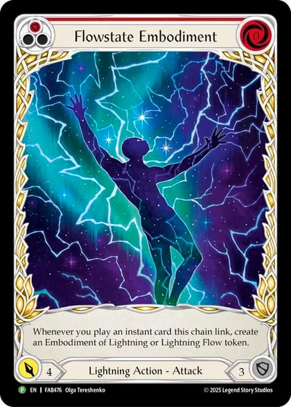 Flowstate Embodiment - FAB476, Flesh and Blood: Promo Cards FAB476