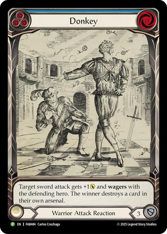 Donkey - FAB484, Flesh and Blood: Promo Cards FAB484