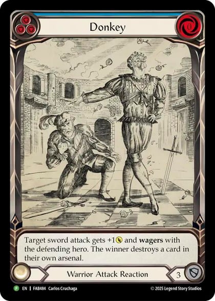 Donkey - FAB484, Flesh and Blood: Promo Cards FAB484