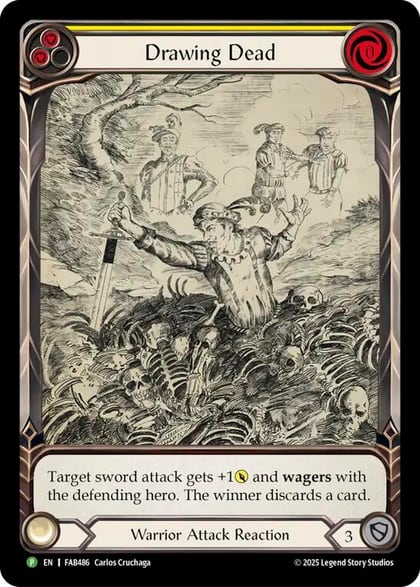 Drawing Dead - FAB486, Flesh and Blood: Promo Cards FAB486