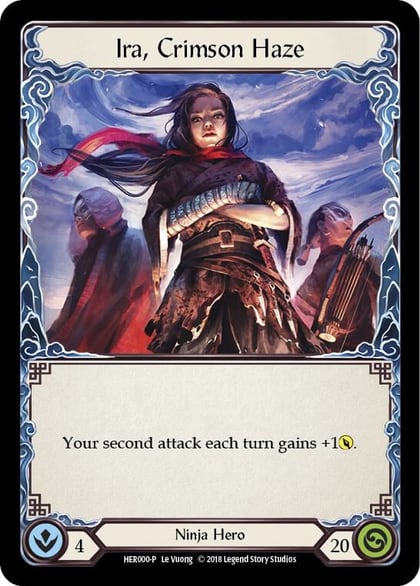Ira, Crimson Haze - HER000, Flesh and Blood: Promo Cards HER000