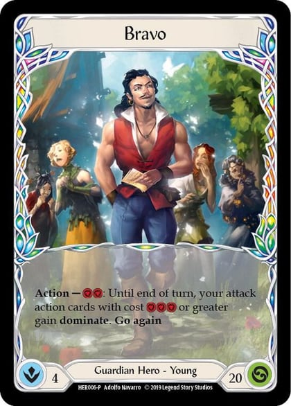 Bravo - HER006, Flesh and Blood: Promo Cards HER006