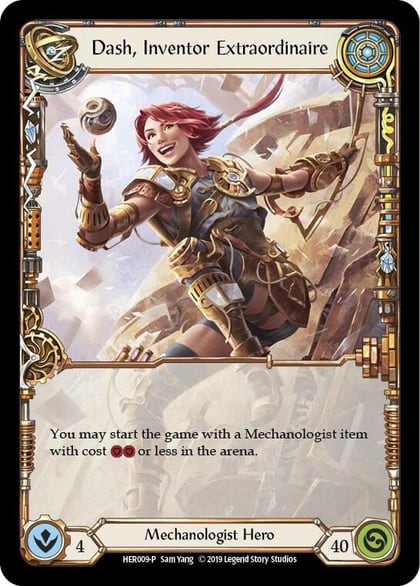 Dash, Inventor Extraordinaire -  HER009, Flesh and Blood: Promo Cards HER009