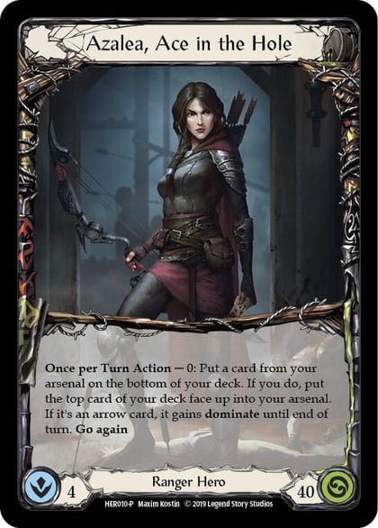 Azalea, Ace in the Hole - HER010, Flesh and Blood: Promo Cards HER010