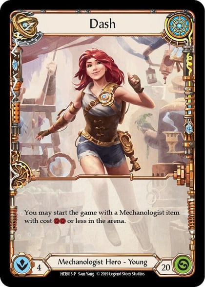 Dash - HER013, Flesh and Blood: Promo Cards HER013