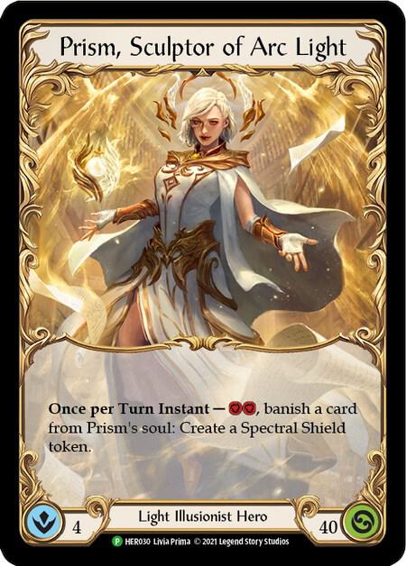 Prism, Sculptor of Arc Light - HER030, Flesh and Blood: Promo Cards HER030