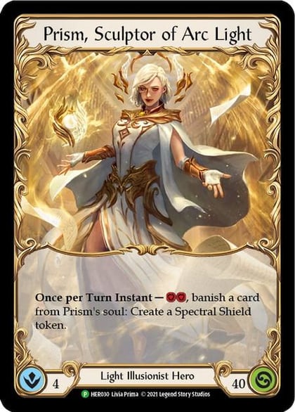 Prism, Sculptor of Arc Light - HER030, Flesh and Blood: Promo Cards HER030