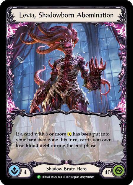 Levia, Shadowborn Abominationn - HER040, Flesh and Blood: Promo Cards HER040