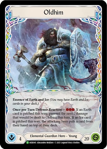 Oldhim - HER045, Flesh and Blood: Promo Cards HER045