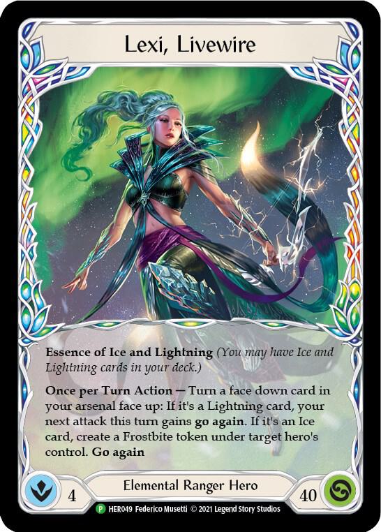 Lexi, Livewire - HER049, Flesh and Blood: Promo Cards HER049
