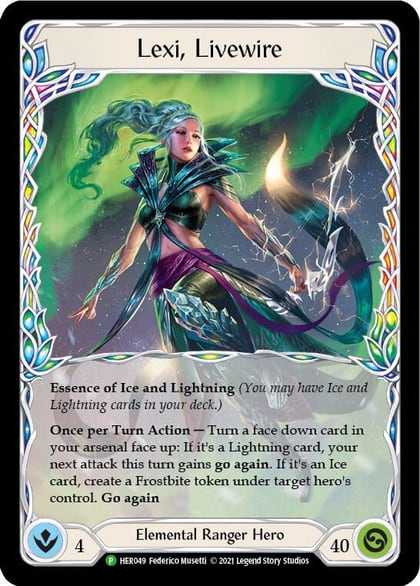 Lexi, Livewire - HER049, Flesh and Blood: Promo Cards HER049