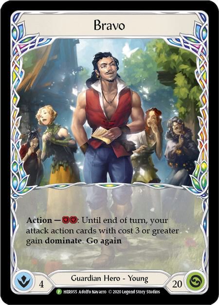 Bravo - HER055, Flesh and Blood: Promo Cards HER055