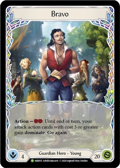 Bravo - HER055, Flesh and Blood: Promo Cards HER055